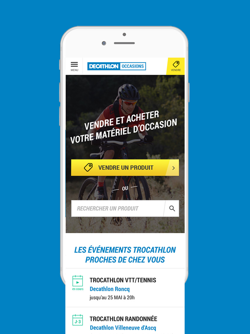 Decathlon Occasions - UX DIG Decathlon Occasions - UX DIG