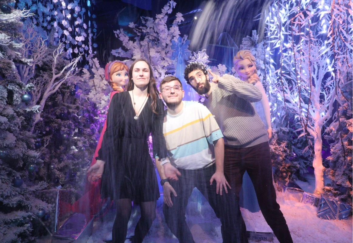 Diggers avec Elsa et sa soeur